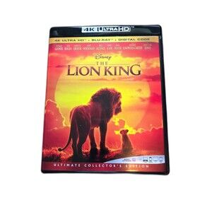 The Lion King (2019) 4K UHD + Blu-ray – Live Action Disney Movie (No Code)
